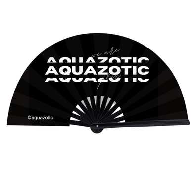 Hand fan AQUAZOTIC we are