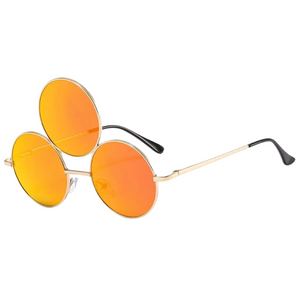 Sunglasses three trips orange