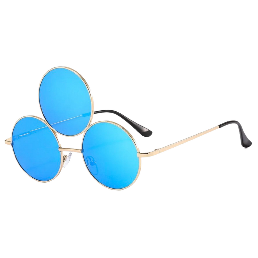 Sunglasses three trip blue