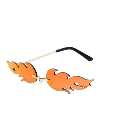 Fire glasses orange