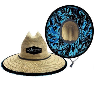 Hat sunset black and blue leaves