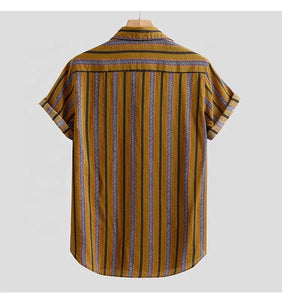 Shirt striped regular casual