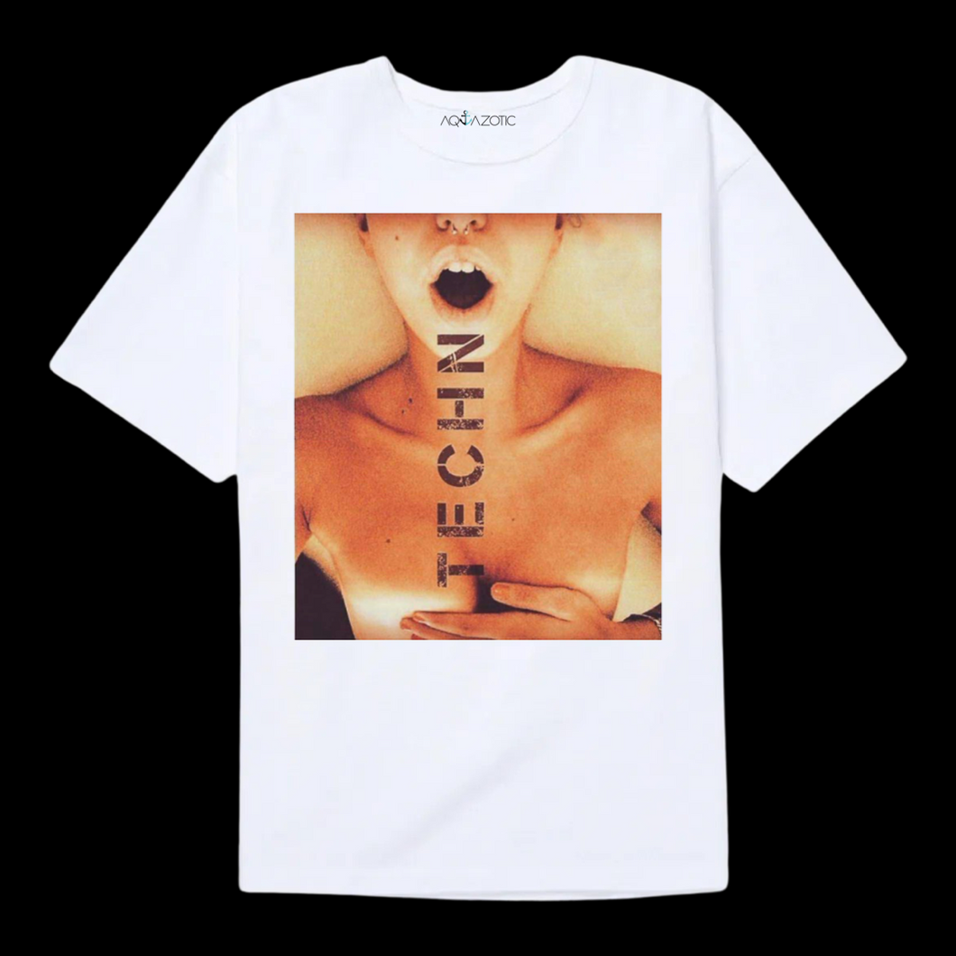 Techno white T-shirt