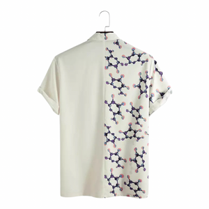 Shirt molecule print style