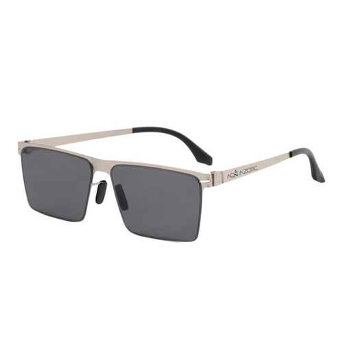 Luxury silver sunglasses