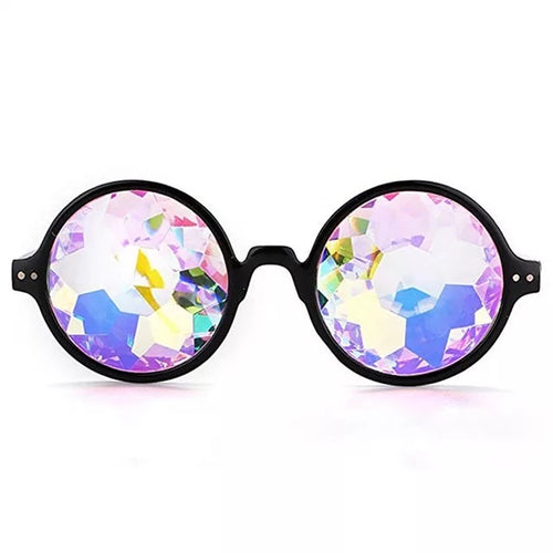 Kaleidoscope glasses black