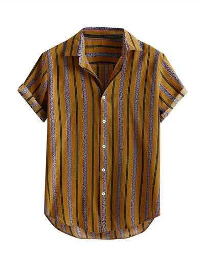 Shirt striped regular casual