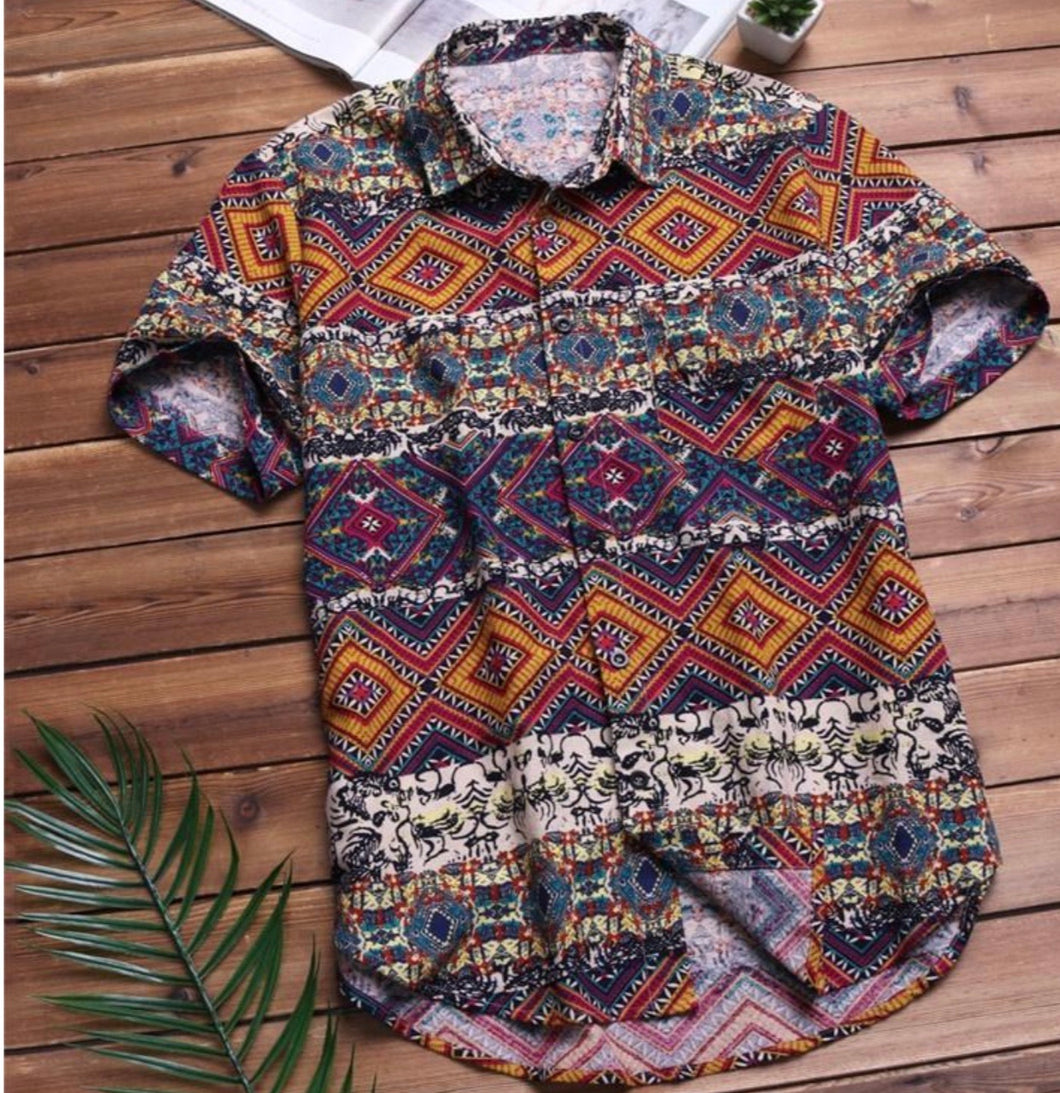 Shirt Gypsy print